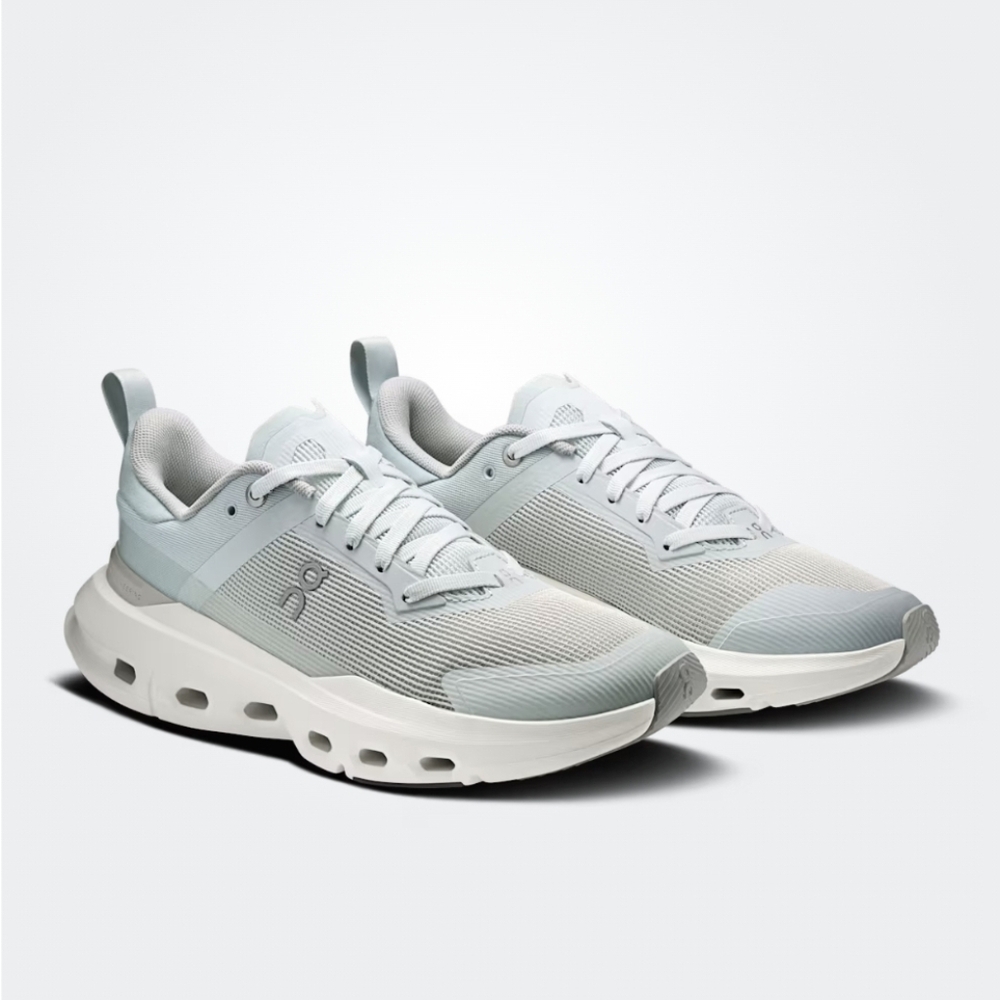 On Cloudpulse Next Running Athletic Shoes White Blue Gray Arctic Glacier 8.5 40